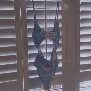 Medium New Multicolor Bikini One piece